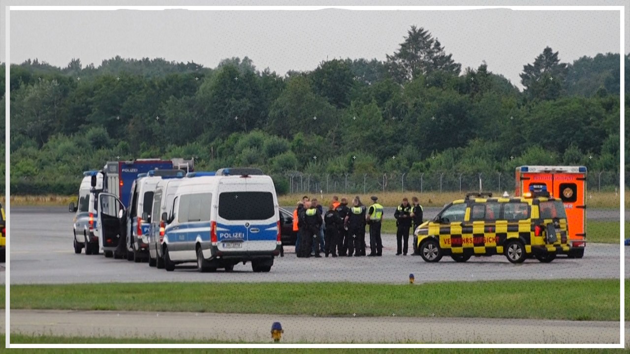 'Letzte Generation' blockiert Flughäfen Hamburg und Düsseldorf