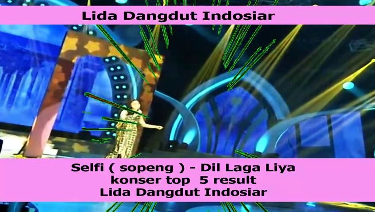 Penampilan Selfi ( sopeng ) di top 5 LIDA 2018 - " Dil Laga Liya "