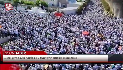 Menzil'de sevgi seli! 3 milyon kişi uğurladı