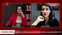 Emep milletvekili Sevda Karaca Cumhuriyet TV'de iktidara ateş püskürdü!