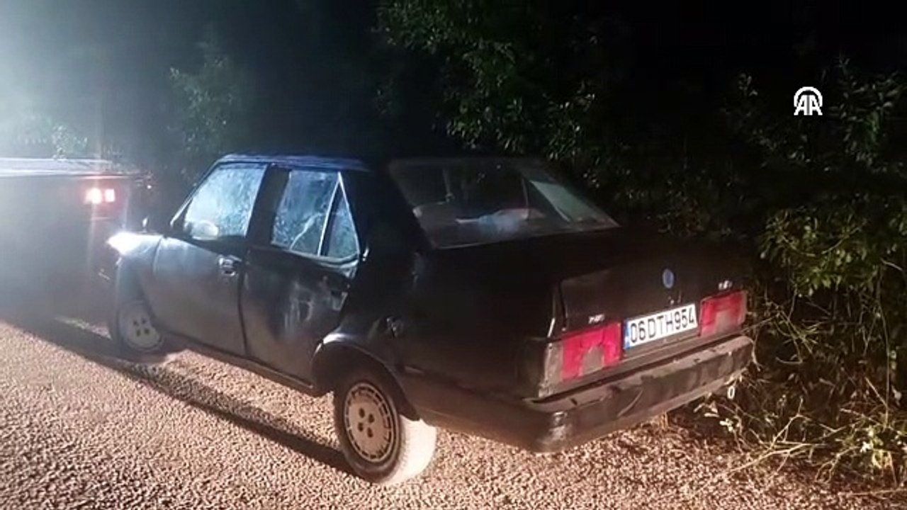 Ankara'da çalıntı ihbarı yapılan otomobil Çorum'da bulundu