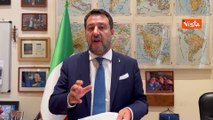 Salvini: Firmata ordinanza per dimezzare sciopero treni, impensabile lasciare a piedi 1 mln italiani