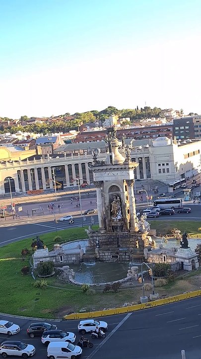 Welcome to Plaça España in the heart of Barcelona city