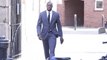 Benjamin Mendy arriving for the final day of his trial for sex offences at Chester Crown Court