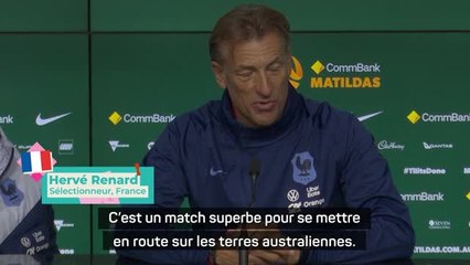 France - Renard : "Un match superbe pour se mettre en route sur les terres australiennes"
