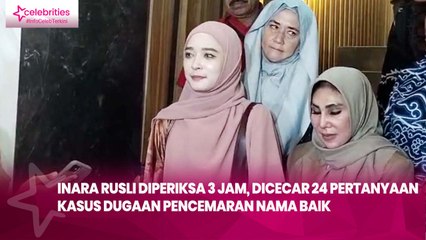Inara Rusli Diperiksa 3 Jam, Dicecar 24 Pertanyaan Kasus Dugaan Pencemaran Nama Baik
