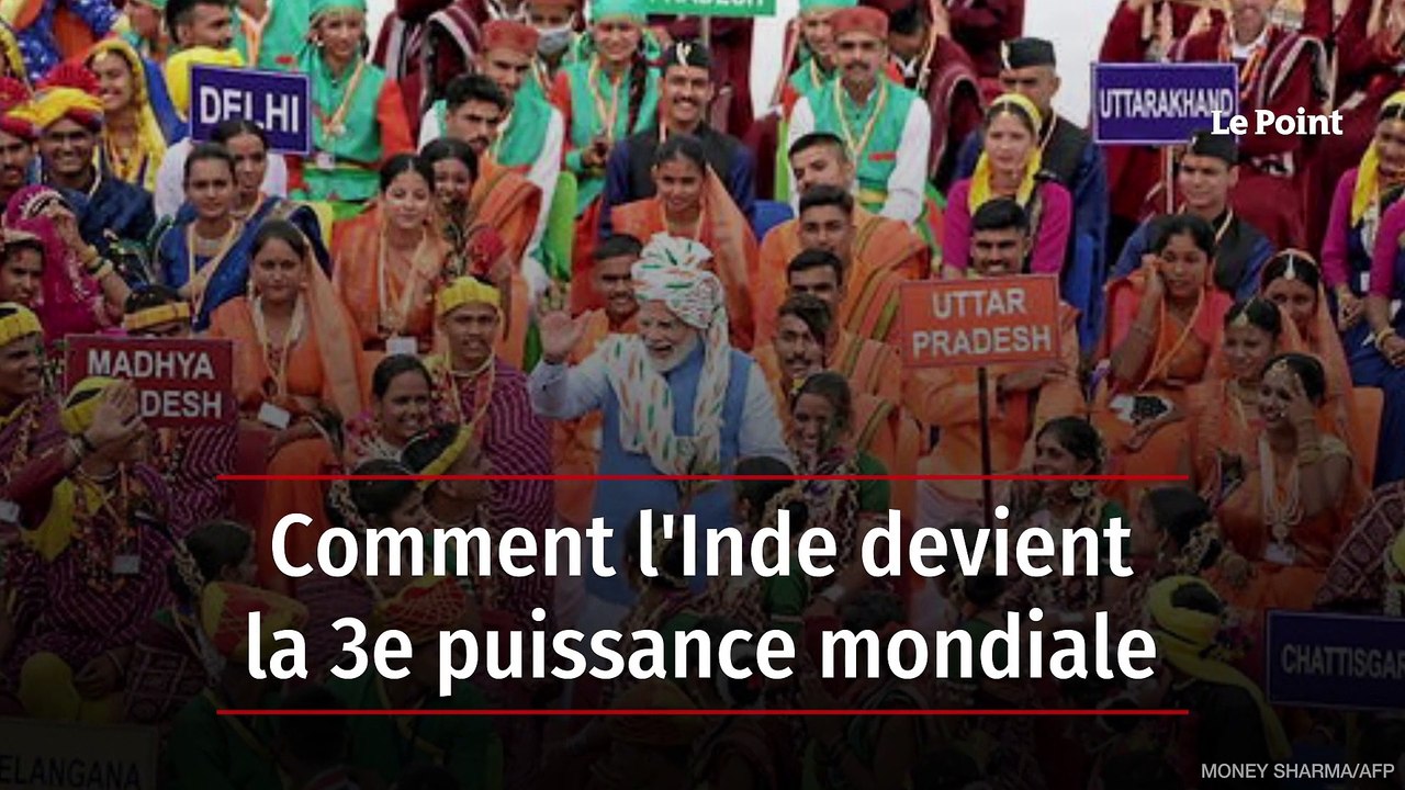 Comment l'Inde devient la 3e puissance mondiale