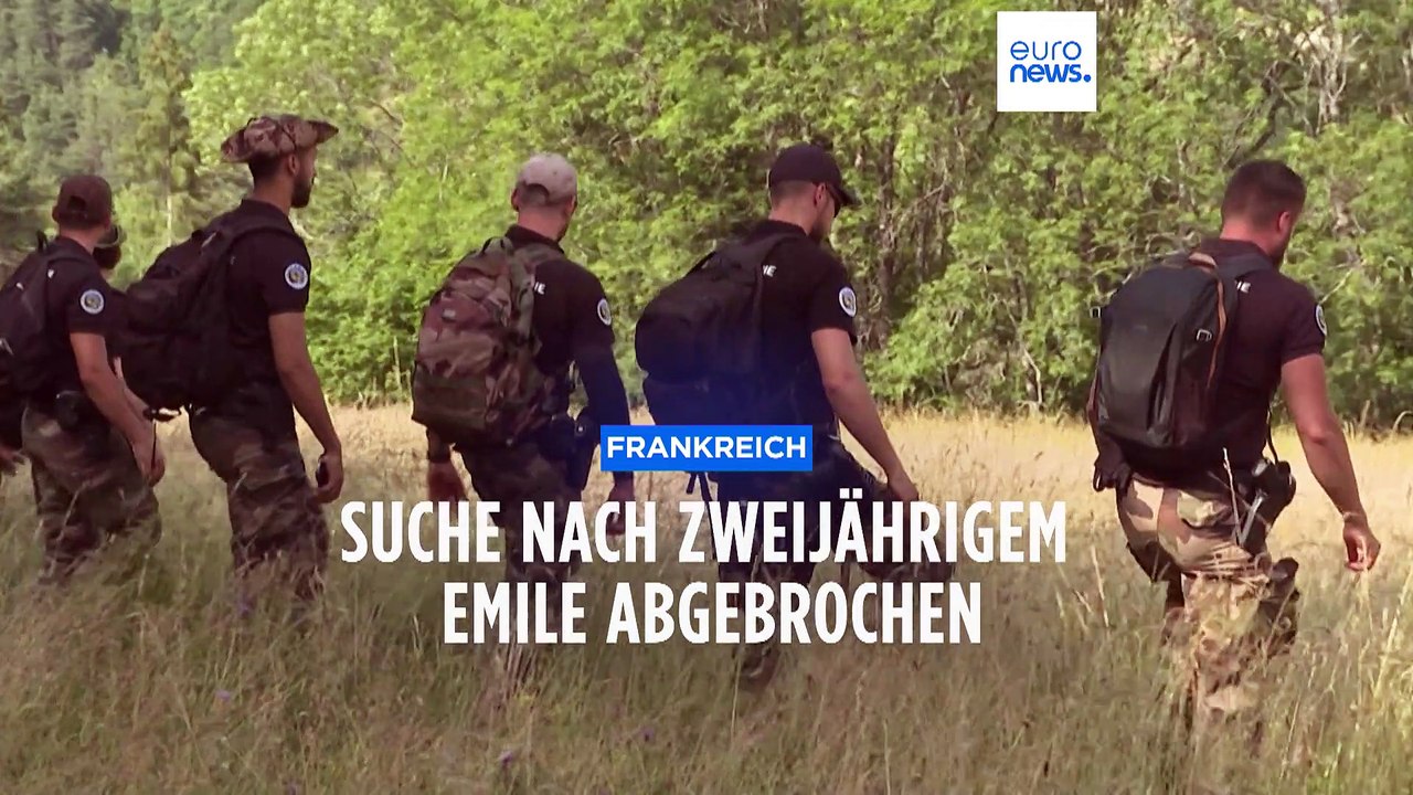 5 Tage ohne Lebenszeichen: Suche nach Emile (2) offiziell eingestellt