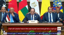 السيسي: أطالب المجتمع الدولي بالوفاء بالتعهدات دعم دول جوار السودان التي استقبلت اللاجئين السودانيين