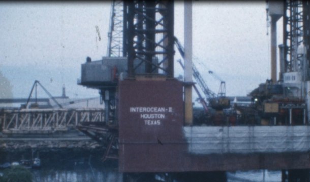 Back to 1984: A Texan giant oil rig in Sunderland