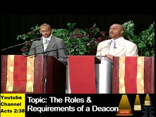 Gino Jennings - the roles and requirements of a Deacon