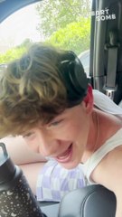 Boy reacts wholesomely when he gets an unexpected puppy surprise from mother