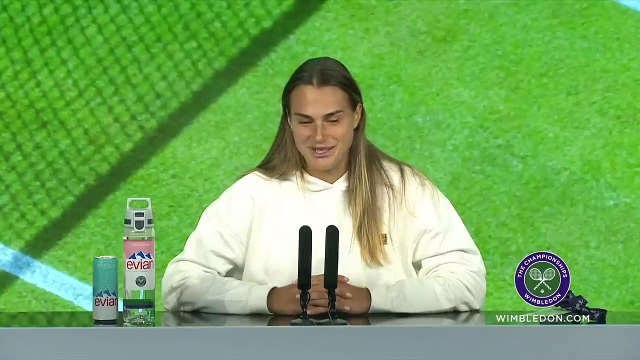 Wimbledon 2023 - Aryna Sabalenka : Ons Jabeur has an excellent sense of humor