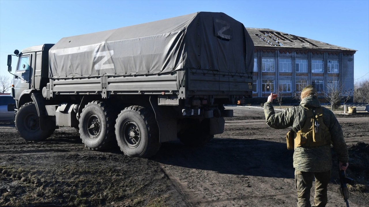 Russland nutzt wohl gepanzerte Fahrzeuge als rollende Bomben