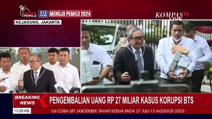 [FULL] Maqdir Ismail Usai Serahkan Uang Rp27 Miliar ke Kejagung, Terkait Kasus Korupsi Kominfo?
