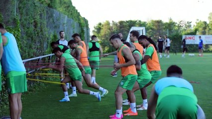 KONYA - Konyaspor'da yeni sezon hazırlıkları sürüyor