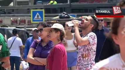 İstanbul’da kavurucu sıcaklar etkili olmaya başladı