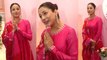 Shehnaaz Gill Spotted in Beautiful Punjabi Look, Funny Video With Paps | Desi Vibes With Shehnaaz