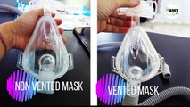 Vented & NonVented Mask Difference _ Ventilator _ Bipap Reduce oxygen consumption #COVID19, #covid