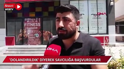 Geldikleri spor salonunu boşaltılmış buldular, 'dolandırıldık' diyerek savcılığa başvurdular 