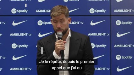 Barcelone - Iñigo Martinez : "Quand le Barça t'appelle, il n'y a aucun doute"