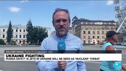 Russia says F-16 jets in Ukraine will be seen as 'nuclear' threat