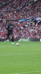 Usain Bolt scores and strikes Rashford's celebration at Soccer Aid 2023