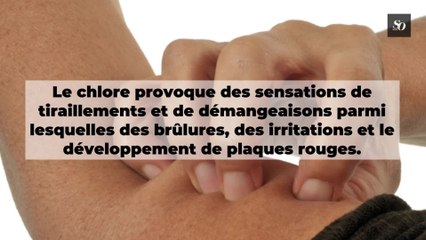 Voici les effets du chlore sur la peau et la santé