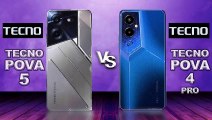 Tecno Pova 5 vs Tecno Pova 4 Pro