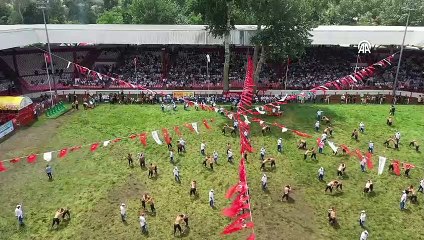EDİRNE - DRON - 662. Tarihi Kırkpınar Yağlı Güreşleri
