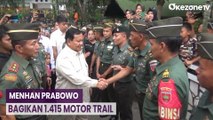 Prabowo Bagikan 1.415 Motor Trail Untuk Babinsa di Kodam XIV Hasanuddin