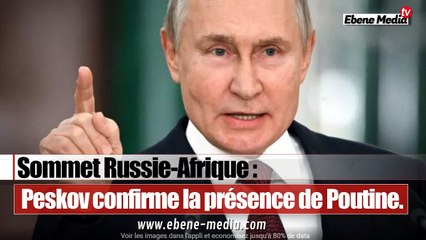Mandat d`arrêt de la CPI : Poutine participera au sommet Russie-Afrique.