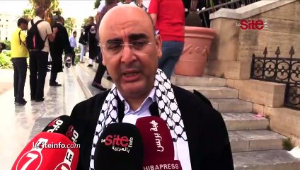 البيضاء.. المحامون يوقفون الجلسات ويحتجون ضد انتهاكات الإسرائيليين في فلسطين