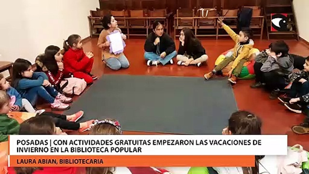 Posadas | Con actividades gratuitas empezaron las vacaciones de invierno en la Biblioteca Popular