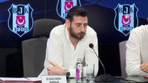 İSTANBUL - Beşiktaş Erkek Basketbol Takımı'nın yeni transferleri için imza töreni düzenledi (2)
