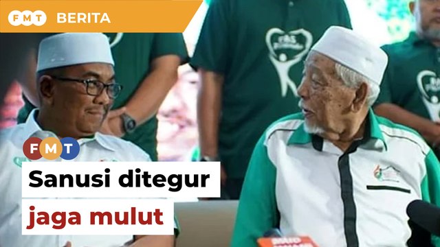 Jaga mulut di pentas politik, mursyidul am PAS tegur Sanusi