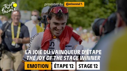 Winner's emotion - Stage 12 - Tour de France 2023