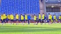 ST. PETERSBURG - Fenerbahçe, Rusya'da ilk antrenmanını yaptı (2)