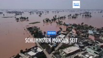 Nach Monsun in Indien: Die Hauptsteht Delhi steht in weiten Teilen unter Wasser