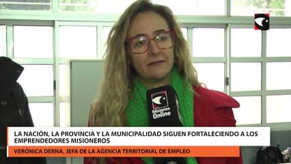 La Nación, la Provincia y la Municipalidad siguen fortaleciendo a los emprendedores misioneros