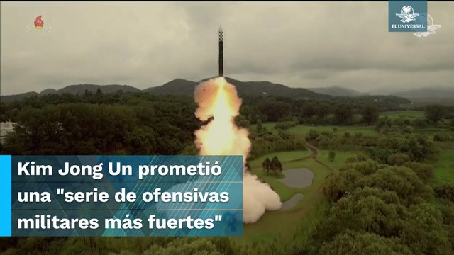 Asegura Corea del Norte haber lanzado misil balístico intercontinental de combustible sólido