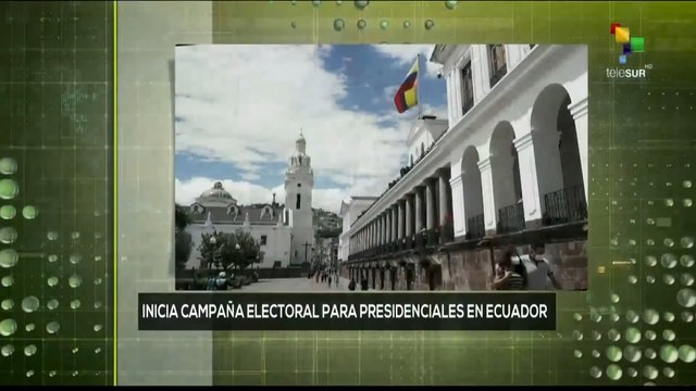 Conexión Global 13-07: Inicia campaña electoral para presidenciales en Ecuador