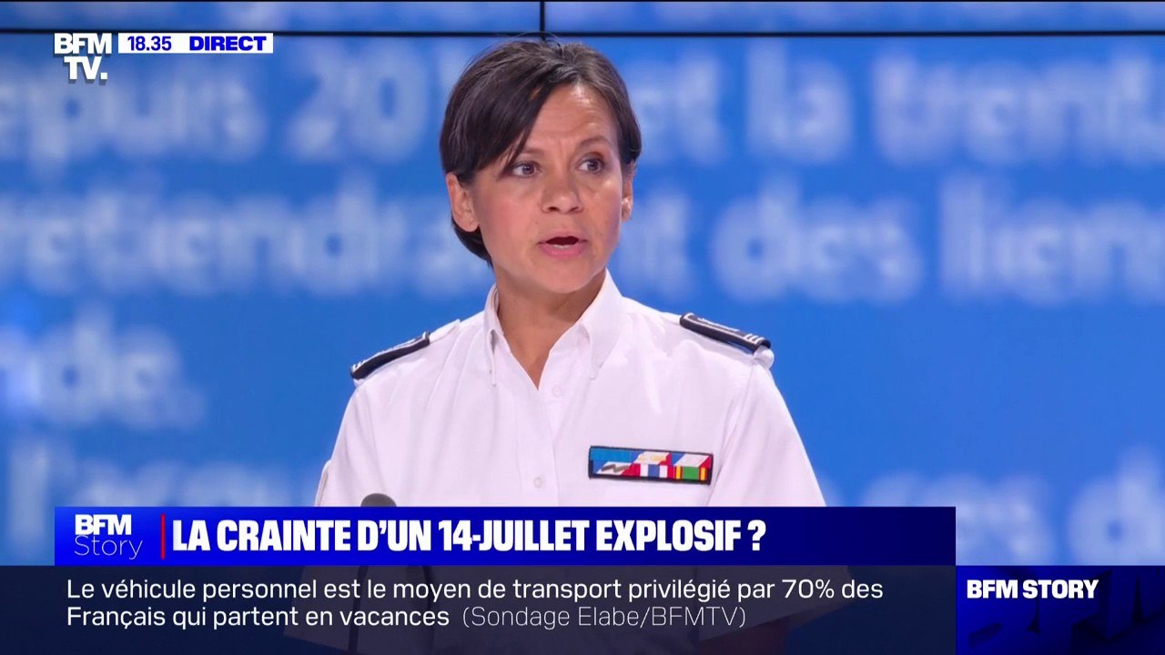 14-juillet: "Nous avons saisi plus de 2000 engins pyrotechniques au domicile d'une particulière à Roubaix", indique Sonia Fibreuil (Direction générale de la Police nationale)