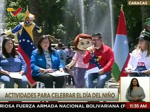 Caracas | Realizan agenda recreativa para el disfrute del Día del Niño en el Parque Los Caobos