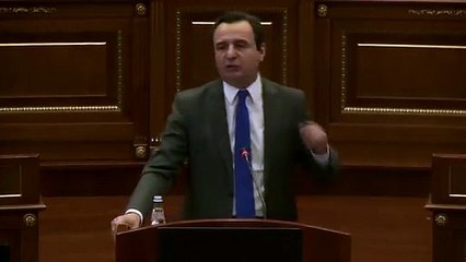 Parlamento, Kosovo, agressões