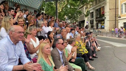 Le défilé militaire du 13 juillet ovationné par le public à Draguignan