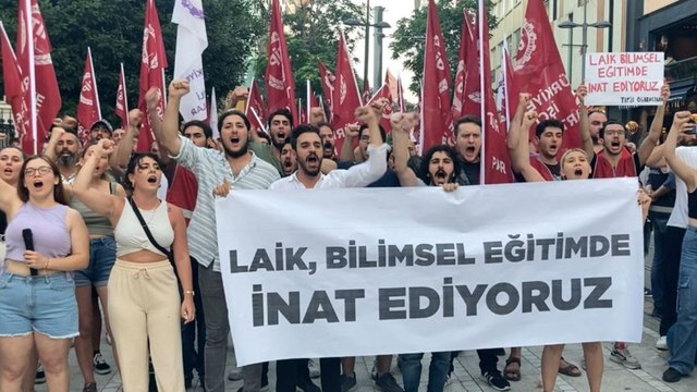 TİP'li öğrencilerden bakana kız okulları tepkisi