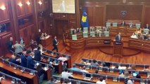 WATCH: Brawl breaks out in Kosovo parliament after MP spills water on PM Kurti