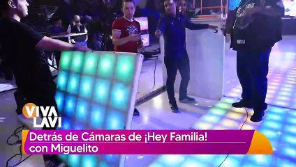 Así se vivió detrás de cámaras el estreno de "¡Hey Familia!"