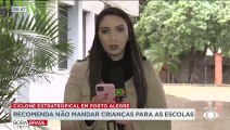 Ciclone: Prefeitura de Porto Alegre recomenda pais não enviarem filhos para escolas